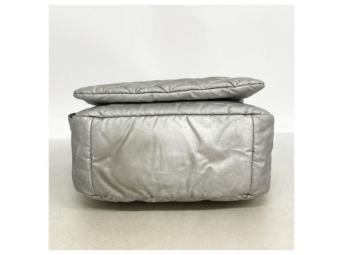 Borsa a Spalla Chanel Coco Cocoon Nylon Marrone - vista 3