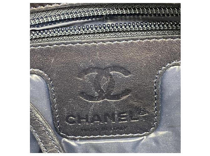 Borsa a Spalla Chanel Coco Cocoon Nylon Marrone - vista 5
