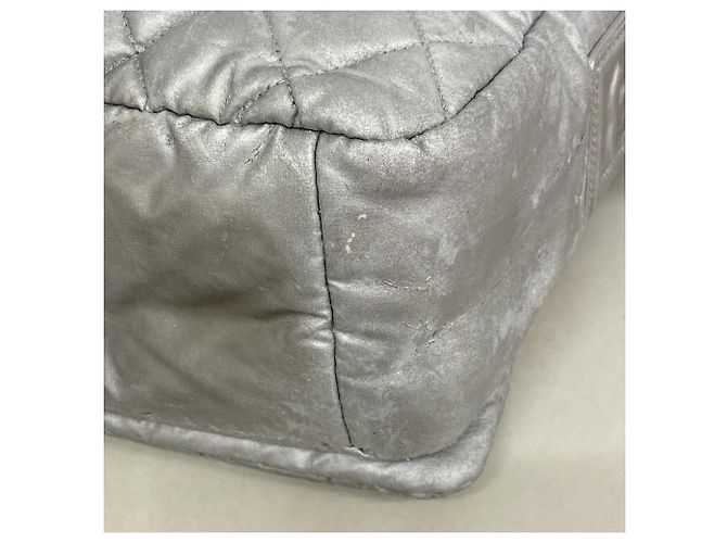 Borsa a Spalla Chanel Coco Cocoon Nylon Marrone - vista 7