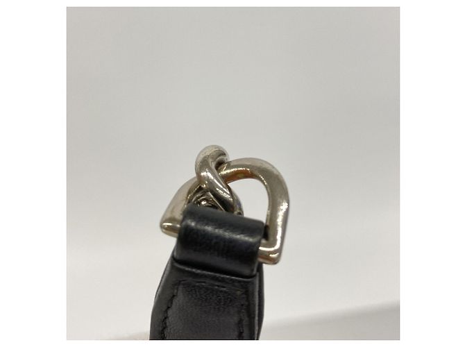 Timeless Chanel Matelassé Schultertasche mit Kette Schwarz - Ansicht 8