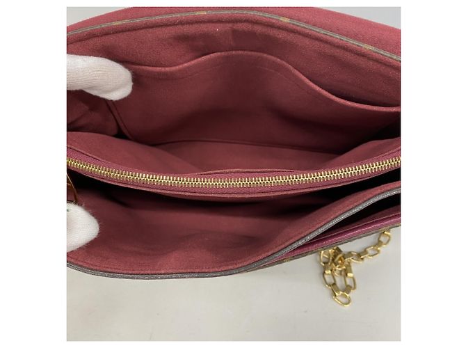 Borsa a Spalla Louis Vuitton Monogram Pallas Chain - vista 4