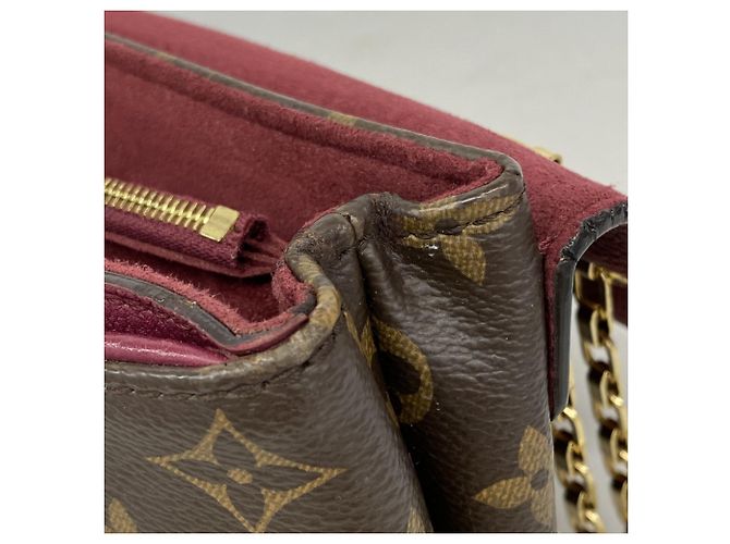 Borsa a Spalla Louis Vuitton Monogram Pallas Chain - vista 8