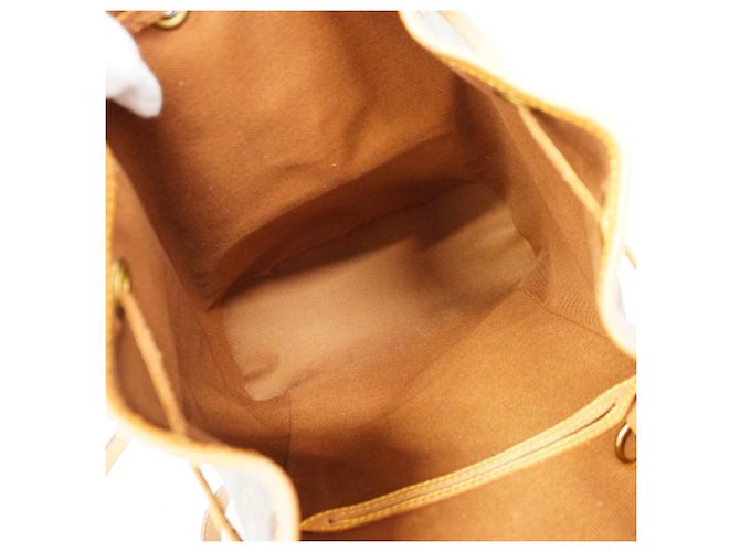 Zaino Louis Vuitton Monogram Montsouris MM Marrone - vista 4
