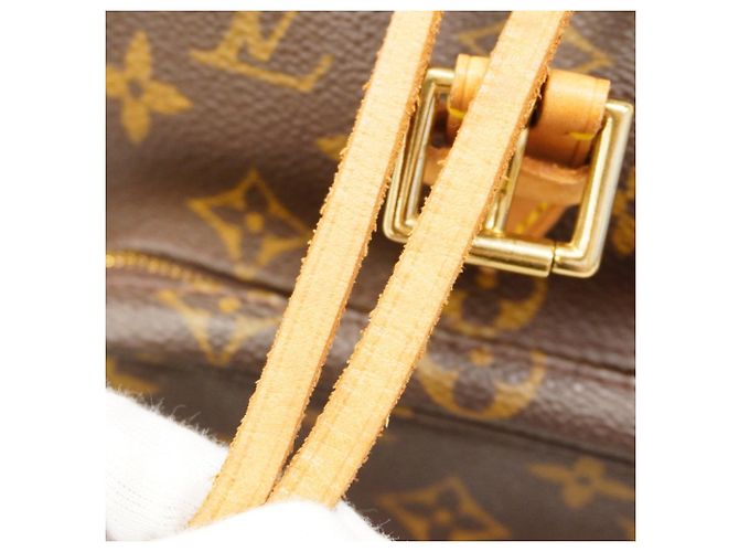 Zaino Louis Vuitton Monogram Montsouris MM Marrone - vista 7