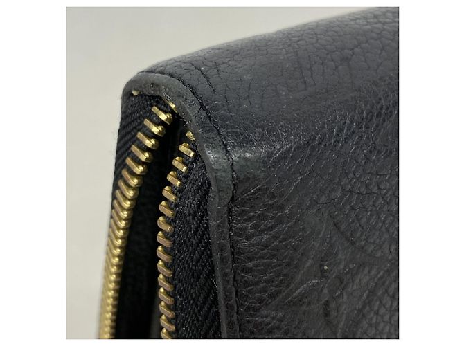 Louis Vuitton Monogram Empreinte Zippy Wallet Schwarz - Ansicht 5