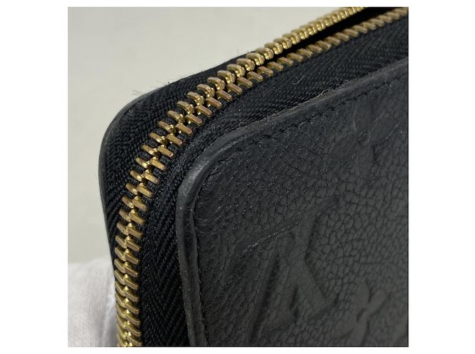 Louis Vuitton Monogram Empreinte Zippy Wallet Schwarz - Ansicht 6