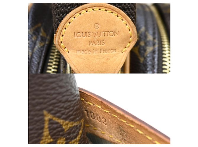 Borsa a tracolla Louis Vuitton Reporter PM Marrone - vista 7