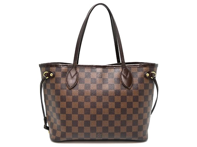 Borsa Tote da donna Louis Vuitton Neverfull PM Marrone - vista 2