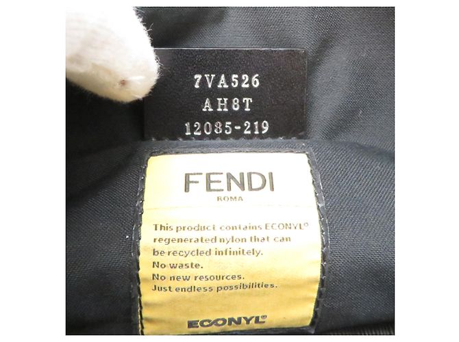 Borsa a tracolla collaborazione Fendi x Noel Fielding Nero - vista 8
