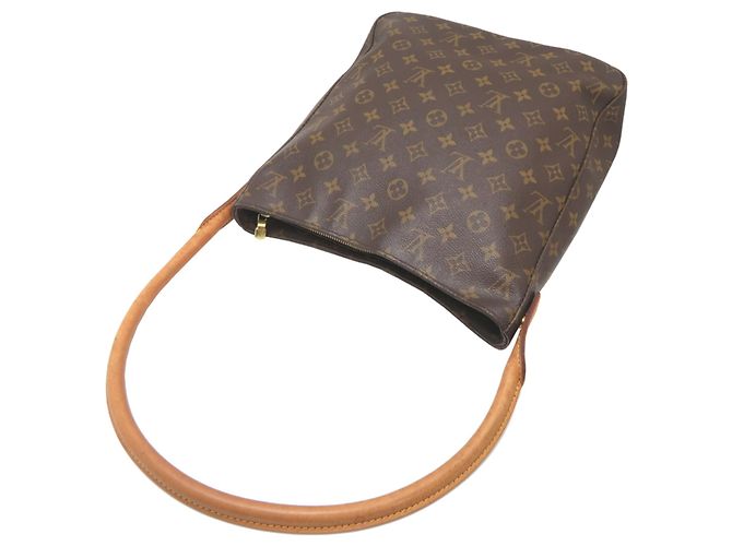 Borsa a tracolla Looping GM da donna Louis Vuitton Marrone - vista 4