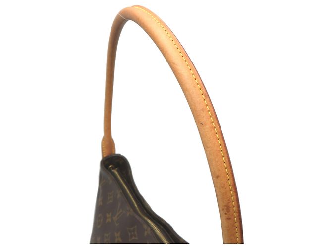 Borsa a tracolla Looping GM da donna Louis Vuitton Marrone - vista 5