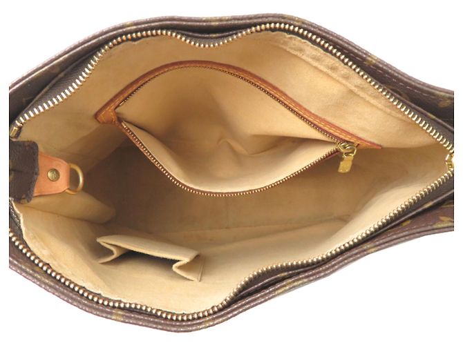 Borsa a tracolla Looping GM da donna Louis Vuitton Marrone - vista 6