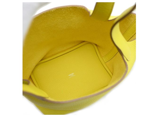 Hermès Hermes Picotin Lock PM Handtasche Golden Gelb - Ansicht 6