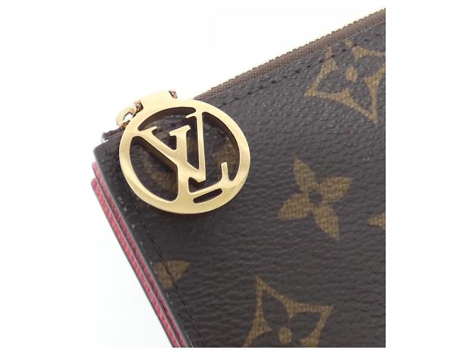 Portafoglio Louis Vuitton Monogram Marrone - vista 6