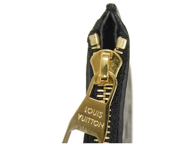Monedero de cuero Louis Vuitton Portefeuille Curies Monogram Empreinte Negro - vista 5