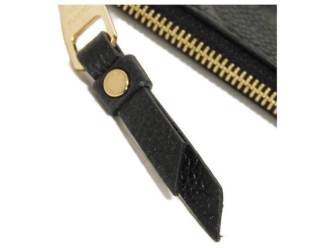 Monedero de cuero Louis Vuitton Portefeuille Curies Monogram Empreinte Negro - vista 7