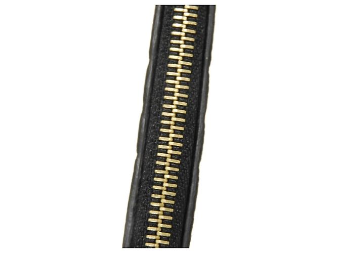 Monedero de cuero Louis Vuitton Portefeuille Curies Monogram Empreinte Negro - vista 8