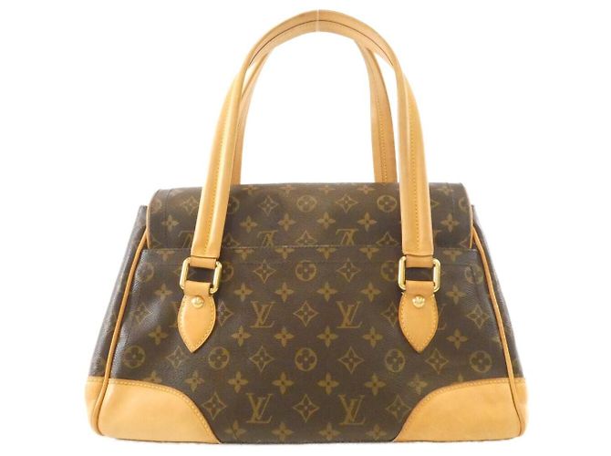 Borsa a tracolla Louis Vuitton Beverly Monogram Marrone - vista 2