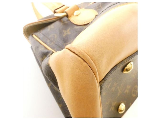 Borsa a tracolla Louis Vuitton Beverly Monogram Marrone - vista 3