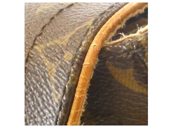 Borsa a tracolla Louis Vuitton Beverly Monogram Marrone - vista 5