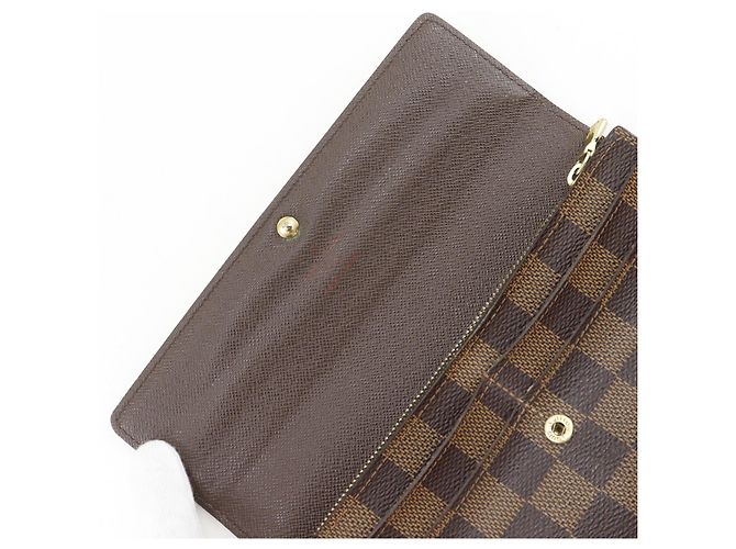 Louis Vuitton Portefeuille Sarah Damier Long Wallet Braun - Ansicht 5