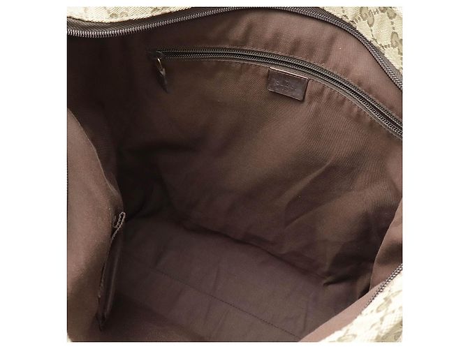 Borsa Tote Gucci GG Canvas Verde - vista 6