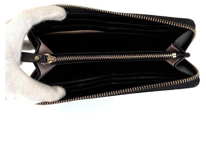 Portafoglio lungo in pelle Spade di Kate Spade Nero - vista 6