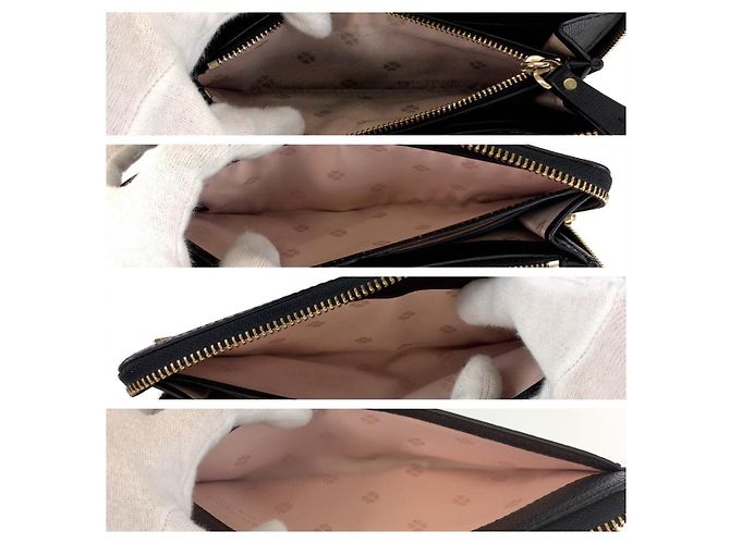 Portafoglio lungo in pelle Spade di Kate Spade Nero - vista 7