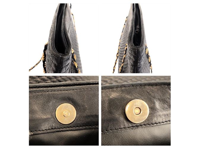 BALLY Ledertote-Bag Schwarz - Ansicht 5