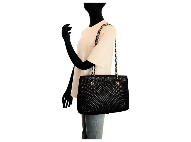 BALLY Ledertote-Bag Schwarz - Ansicht 6