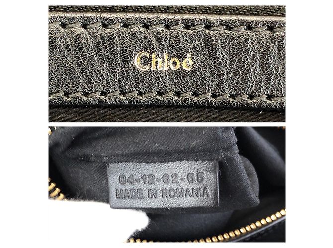 Chloé Alice Leder Tragetasche Braun Beige - Ansicht 4