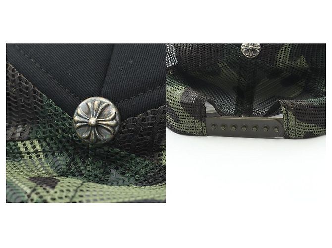 CHROME HEARTS Baumwollkappe Schwarz - Ansicht 10