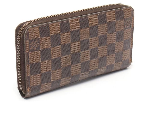 Portafoglio Zippy Louis Vuitton Damier Long Marrone - vista 2