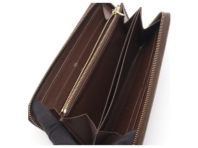 Portafoglio Zippy Louis Vuitton Damier Long Marrone - vista 3