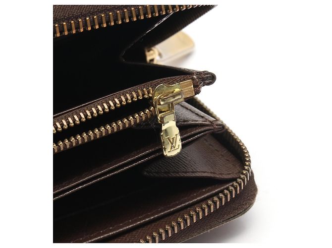 Portafoglio Zippy Louis Vuitton Damier Long Marrone - vista 6