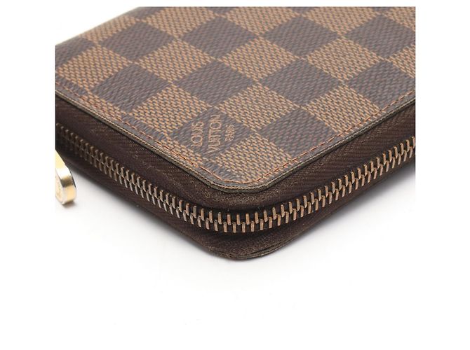 Portafoglio Zippy Louis Vuitton Damier Long Marrone - vista 7