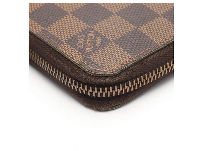 Portafoglio Zippy Louis Vuitton Damier Long Marrone - vista 8