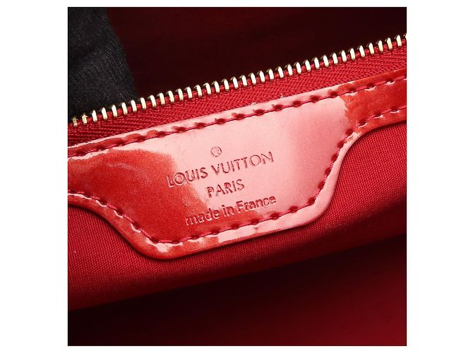 Borsa Louis Vuitton Wilshire PM Monogram Rayures Rosso - vista 4