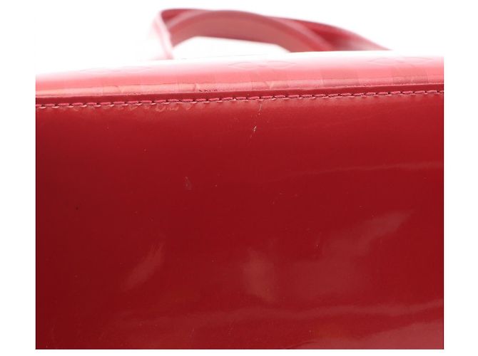Borsa Louis Vuitton Wilshire PM Monogram Rayures Rosso - vista 7