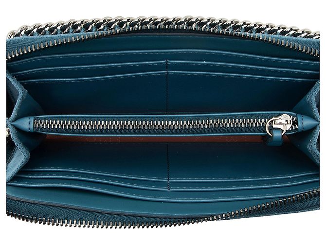Stella Mc Cartney Portafoglio Zip Around Stella McCartney Shaggy Deer Falabella - vista 4