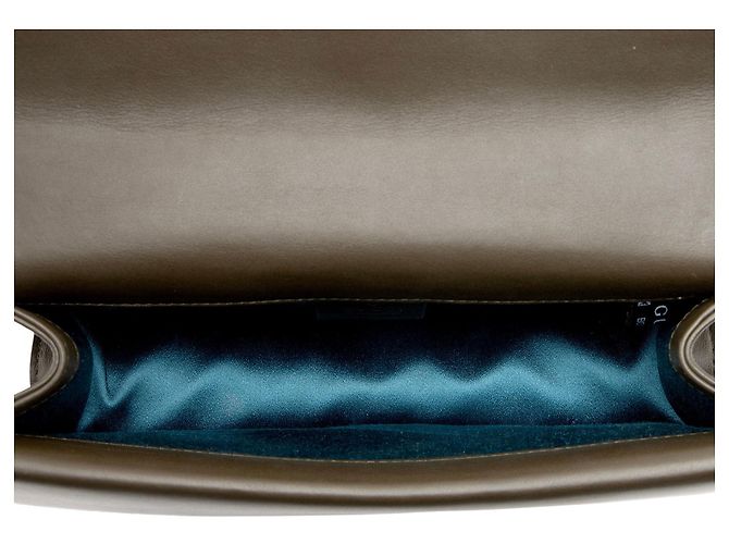 Borsa a tracolla Gucci GG Velvet Crystal Dionysus Medium E/W Marrone - vue 7