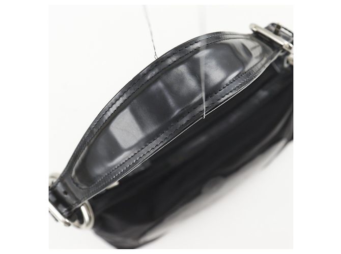 Prada Nylon Schultertasche Schwarz - Ansicht 5