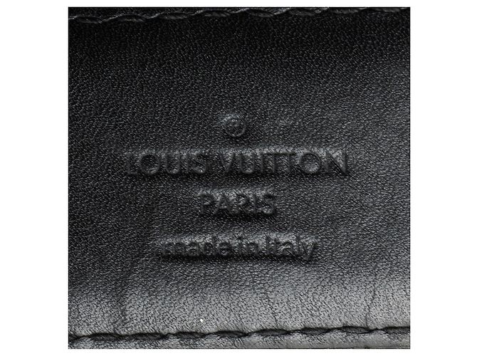 Louis Vuitton Calfskin New Wave Chain MM Shoulder Bag Black - view 9