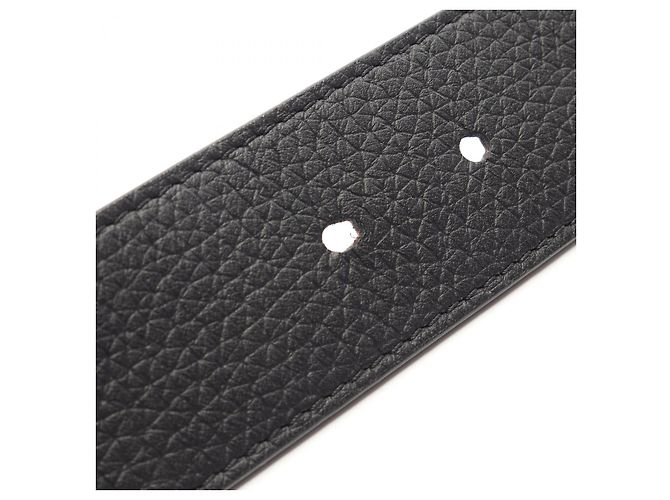 Louis Vuitton LV Autographe Ledergürtel Schwarz - Ansicht 8