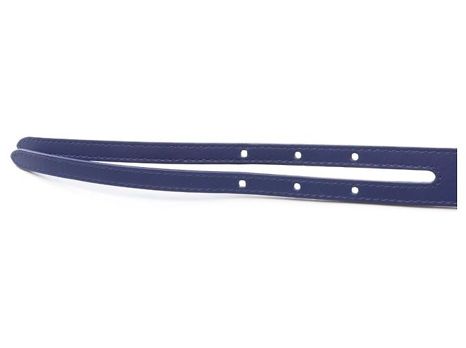 Balenciaga Ledergürtel Blau - Ansicht 5
