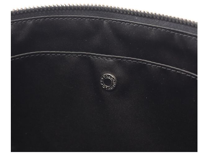 Bulgari Borsa a tracolla in pelle e tela Logo Mania BVLGARI Nero - vista 5