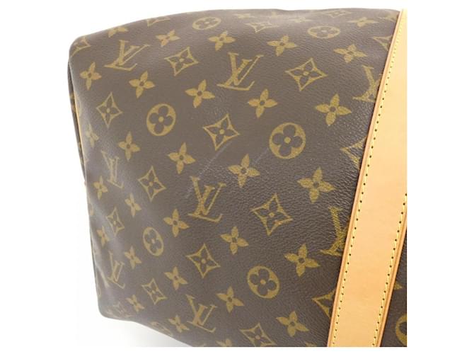 Keepall Borsa Boston Monogram Louis Vuitton Marrone - vista 2
