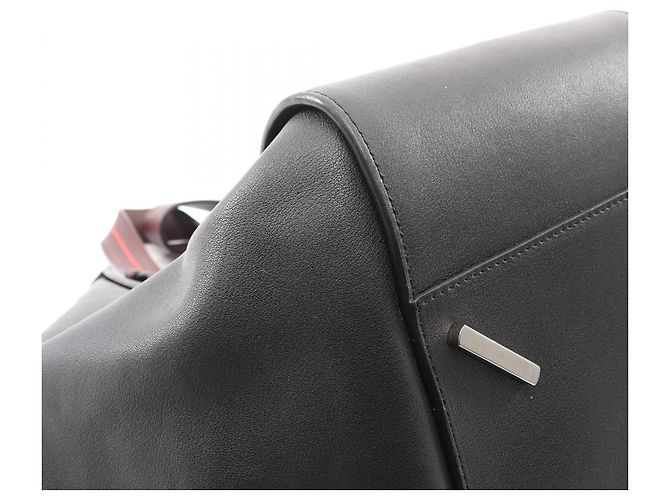 Borsa a mano in pelle Loewe Hammock Medium Nero - vista 6