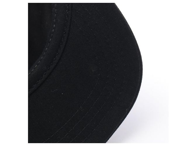 Cappellino in cotone CHROME HEARTS 3 Cemetery Cross Patch Nero - vista 6