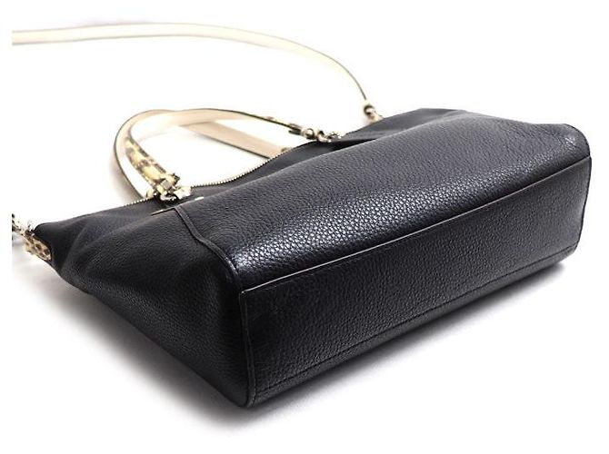 COACH Prairie Satchel bolso de hombro 2way Negro - vista 3